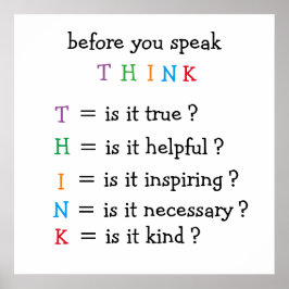 カスタム考えポスタープリント ポスター