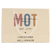 カスタム職業セラピー  ラージペーパーバッグ (裏面)