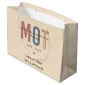 カスタム職業セラピー  ラージペーパーバッグ (裏面アングル)