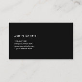 カスタム背景写真名刺 名刺 (裏面)