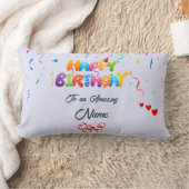 カスタム腰枕 – 完璧な誕生日プレゼント ランバークッション (ブランケット)