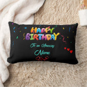 カスタム腰枕 – 完璧な誕生日プレゼント ランバークッション (ブランケット)