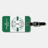 カスタム自分でゴルフ大会を作る ラゲッジタグ (正面横)