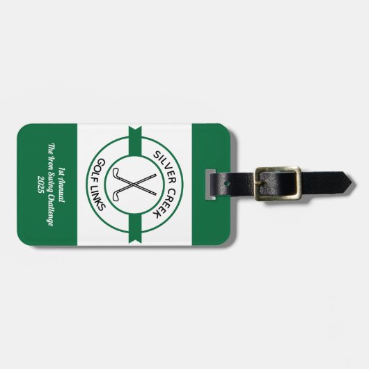 カスタム自分でゴルフ大会を作る ラゲッジタグ (正面横)