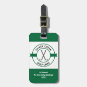 カスタム自分でゴルフ大会を作る ラゲッジタグ (正面縦)