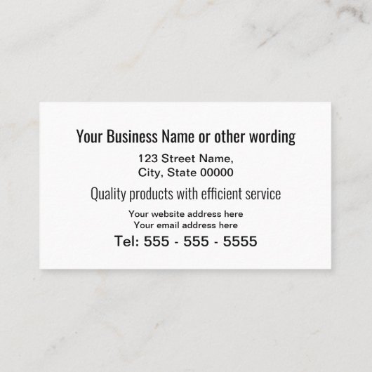 カスタム自分のロゴ名刺の追加 名刺 (裏面)