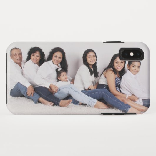 カスタム自分の家族写真の追加 Case-Mate iPhoneケース (裏面(横))