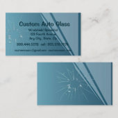 カスタム自動ガラス風防の置換ロックチップ 名刺 (正面/裏面)