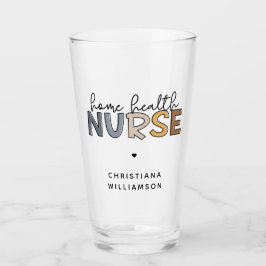 カスタム自宅健康ナース感謝ギフト タンブラーグラス