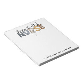 カスタム自宅健康ナース感謝ギフト ノートパッド