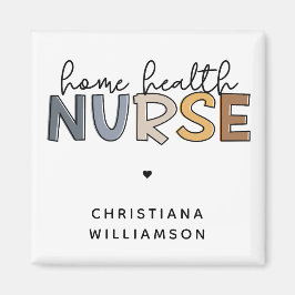 カスタム自宅健康ナース感謝ギフト マグネット