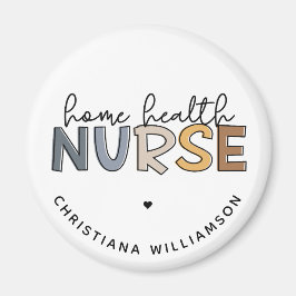 カスタム自宅健康ナース感謝ギフト マグネット