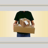 カスタム自家製ありがとうプロフェッショナル包装 ラウンドシール