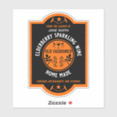 カスタム自家製エルダーベリきらめくー シール (シート)