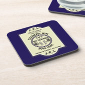 カスタム自家製エルダーベリードリンク コースター (左側)