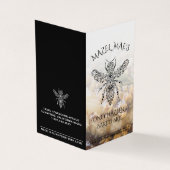 カスタム自家製ハニーヘーゼルナットブ焼いたリーレシピ 名刺 (外部)