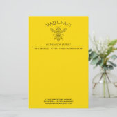 カスタム自家製ハニー 便箋 (スタンド正面)