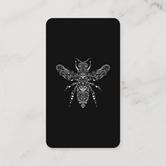 カスタム自家製ハニー 名刺 (裏面)