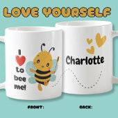 カスタム自己ラブマグ コーヒーマグカップ
