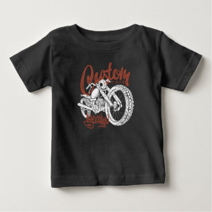 カスタム自転車 ベビーTシャツ