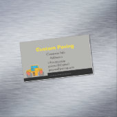 カスタム舗装路建築名刺 マグネット名刺 (インサイチュ)