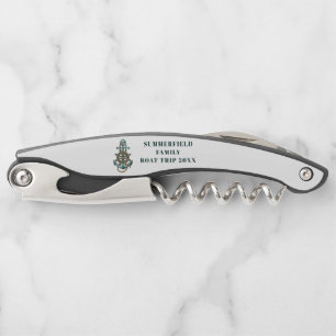 カスタム航海のファミリークルーズバケーションボートトリップ ソムリエナイフ