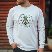 カスタム航海のボートトリップ懇親会休暇 Tシャツ