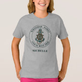 カスタム航海の家族ヨットサマーバケーション Tシャツ (正面)