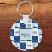 カスタム航海の キーホルダー (正面)