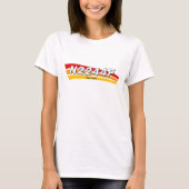 カスタム航空機ナンバーのTシャツ Tシャツ (正面)