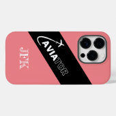 カスタム航空機、航空機、モダンパイロット、航空 Case-Mate iPhoneケース (裏面 (横))