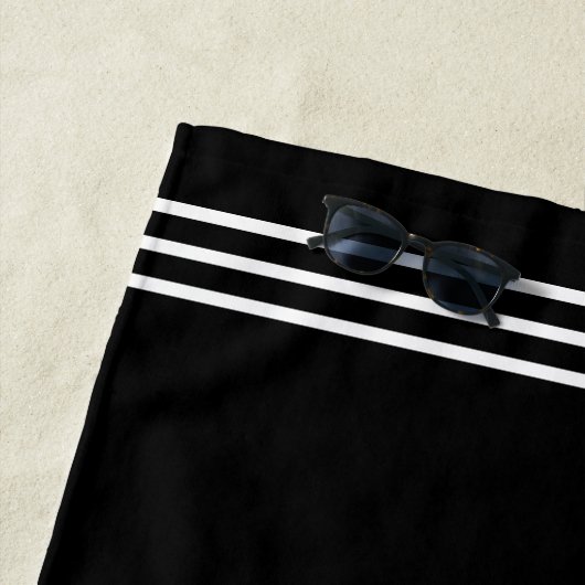 カスタム船名船舶の車輪いかり航海の ビーチタオル (インサイチュ)