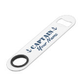 カスタム船長名Pro Speedボトルオープナー スピード栓抜き (正面アングル)