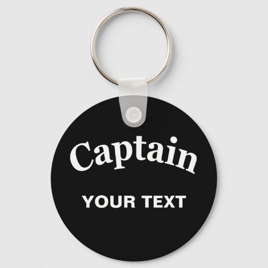 カスタム船長 キーホルダー (正面)