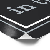 カスタム色やる気を起こさせる引用文 ポスター (コーナー)