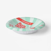 カスタム色アイスパーソナライズされたクリームパーティー器 ペーパーボウル (傾斜あり)