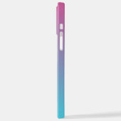 カスタム色グラデーション iPhoneケース (左側面)
