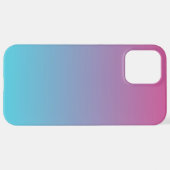 カスタム色グラデーション iPhoneケース (裏面横)