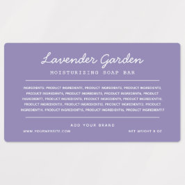 カスタム色スクリプト行の原料リストのラベル ラベル