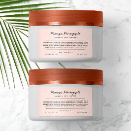 カスタム色スクリプト行の原料リストラベル ラベル