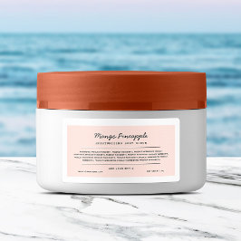 カスタム色スクリプト行の原料リストラベル ラベル