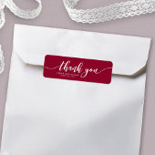 カスタム色スクリプリラックストあり結婚式の引き出物 ラベル