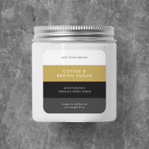 カスタム色ブロックモダン製品ラベル