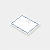 カスタム色モダンクラシックいかりパーソナライズされた ポストイット (アングル)