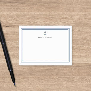 カスタム色モダンクラシックいかりパーソナライズされた ポストイット