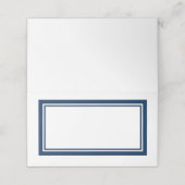 カスタム色モダンクラシック二重縁ど色 プレイスカード (外部開封)