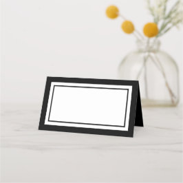 カスタム色モダンクラシック白 プレイスカード