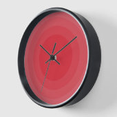 カスタム色リングや輪シェード 壁時計 (傾斜)