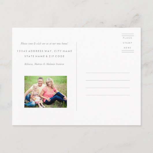 カスタム色前面ポーチの動き発表 案内ポストカード (裏面)