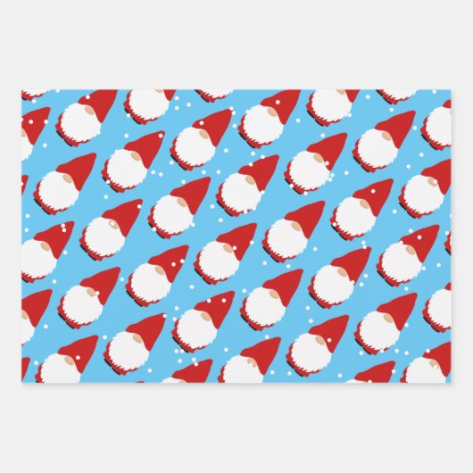 カスタム色可愛い格言漫画クリスマスラッピング ラッピングペーパーシート (正面2)